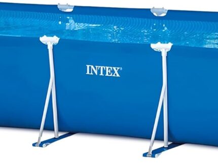 Intex Rectangular Frame Pool - Aufstellpool - 450 x 220 x 84 cm