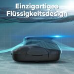 AIPER Scuba SE Poolroboter, Kabelloser Poolsauger Akku, 90 Minuten Reinigungszeit, Automatische Reinigung mit Selbsteinparkfunktion, Leichter Poolreiniger Ideal für Pools mit Flachem Boden