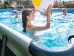 Intex Schwimmbadrahmen-Set Ultra Quadra, 549 x 274 x 132 cm, XTR 26356