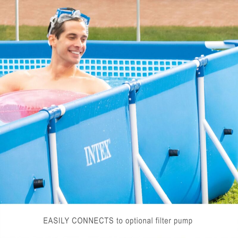Intex Rectangular Frame Pool - Aufstellpool - 450 x 220 x 84 cm