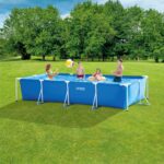 Intex Rectangular Frame Pool - Aufstellpool - 450 x 220 x 84 cm